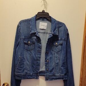 Nine West Classic Blue Jean Jacket
